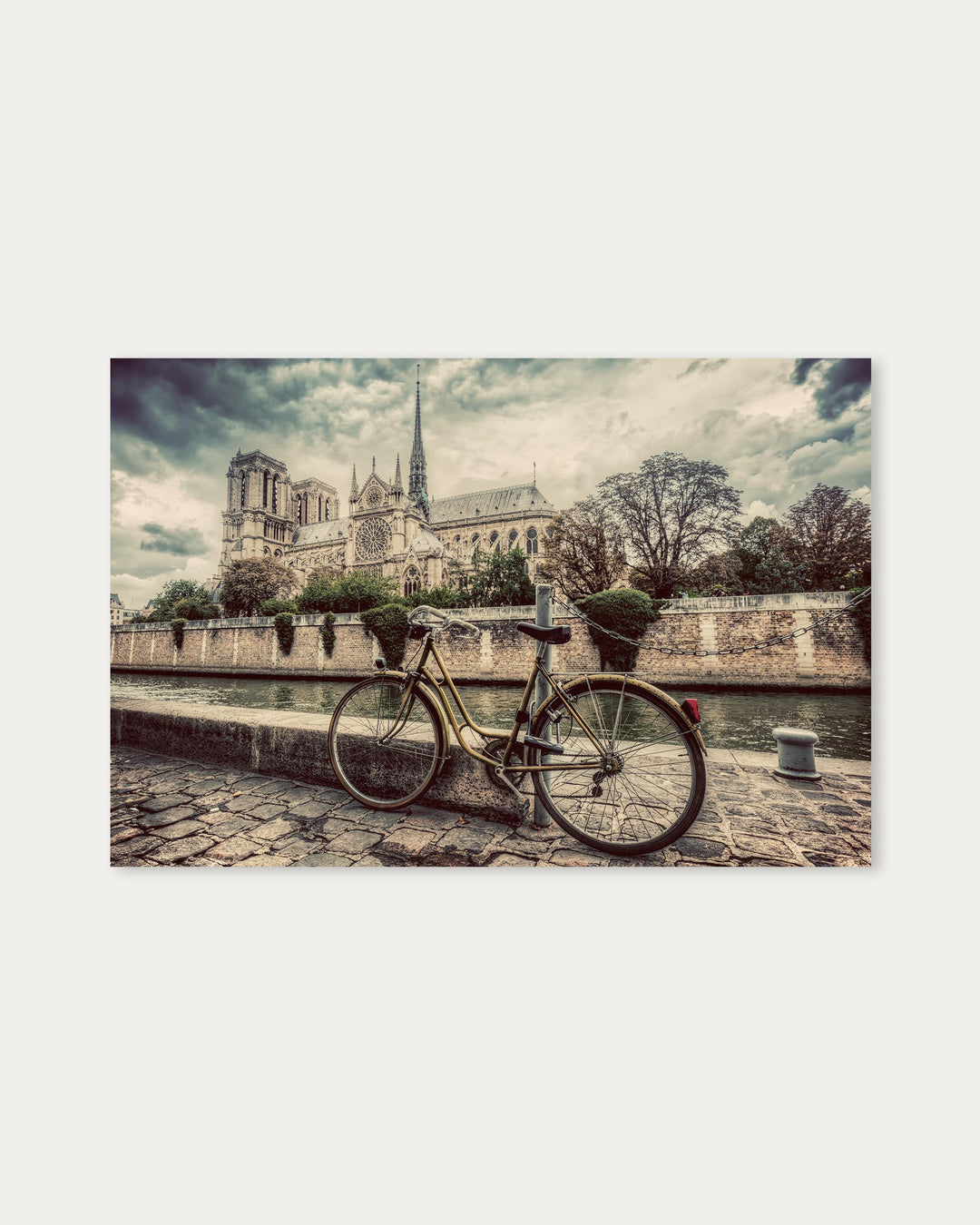 Notre Dame Cathedral Paris Art Poster
