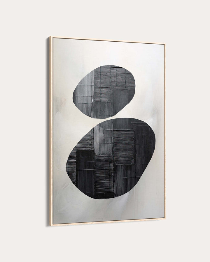 Gliding Through Abstract Art Print