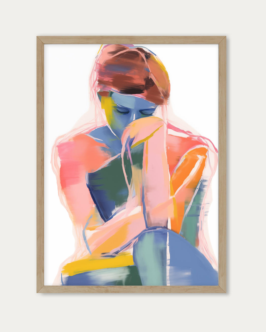 Penelope Sitting Art Print
