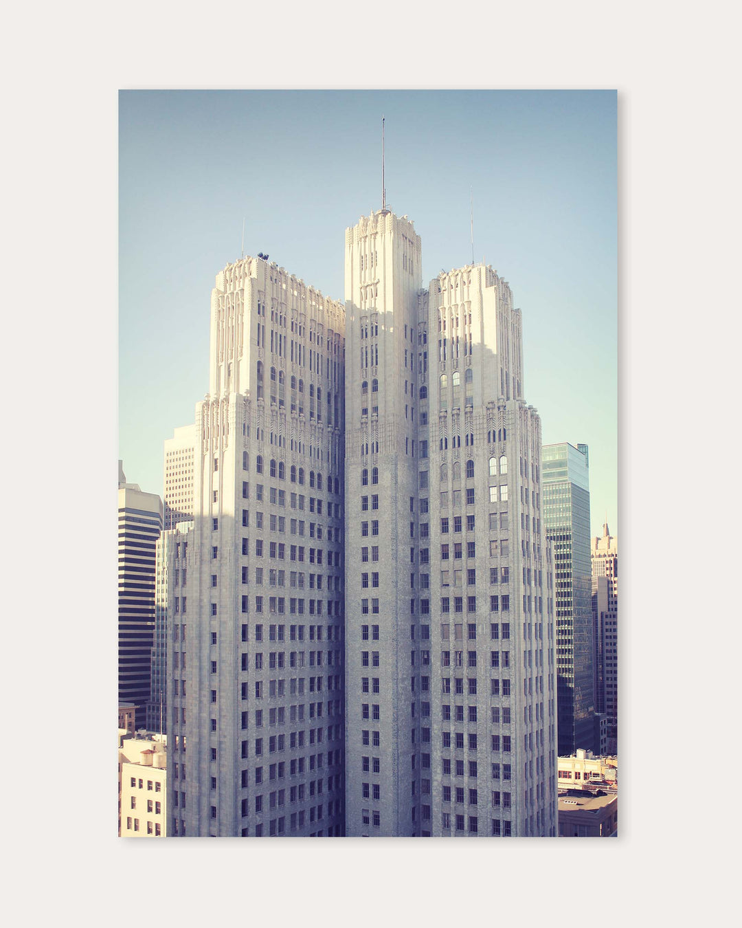 San Francisco Skyscraper Travel Art Print