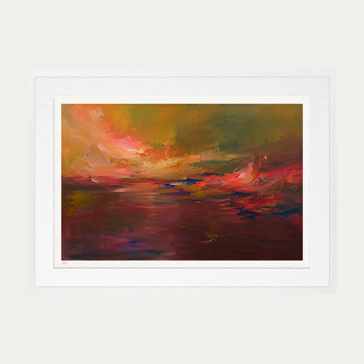 A Brand New Day | Limited Edition Print — White Frame