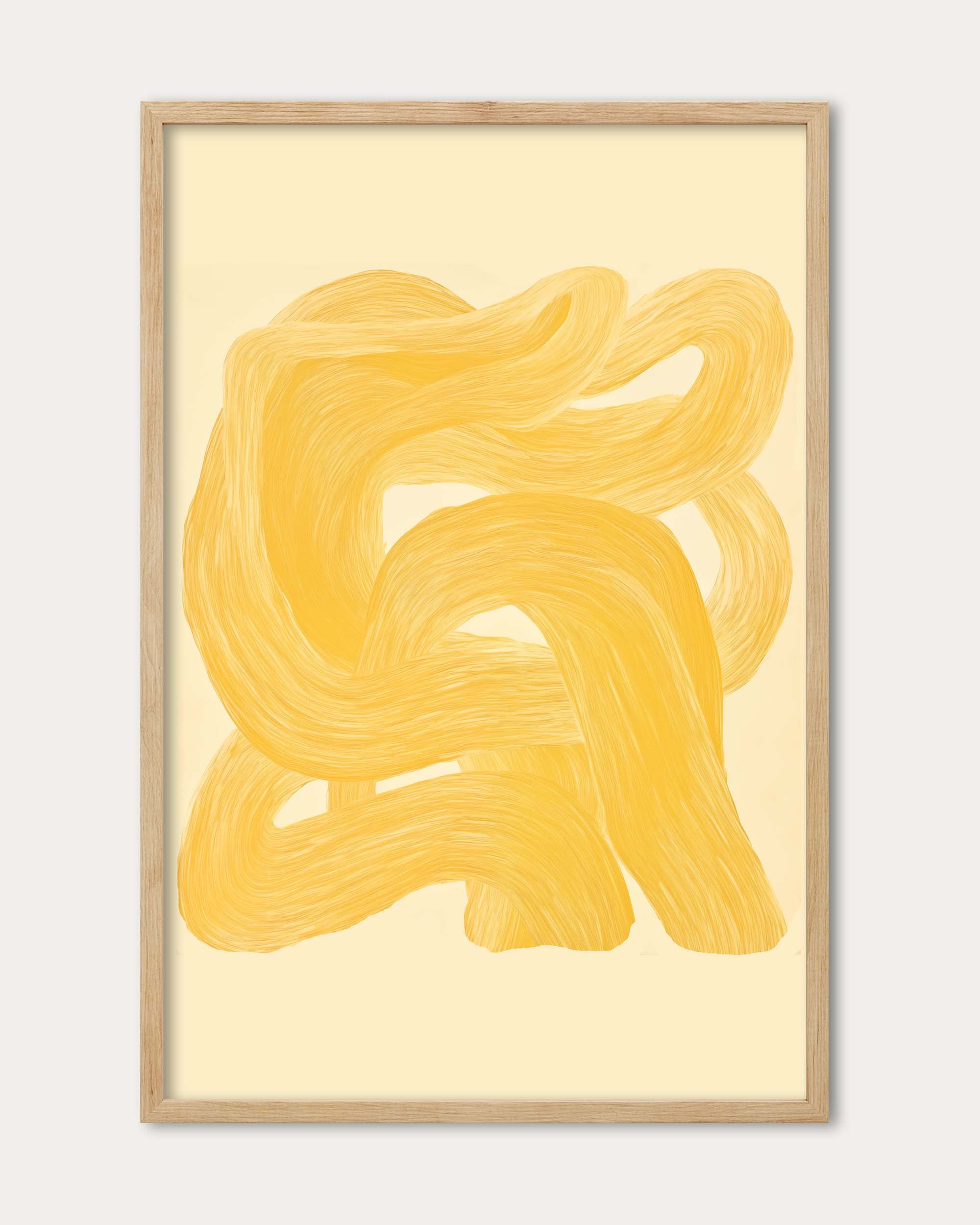 Golden Path II Art Print