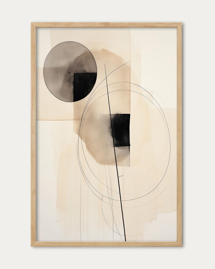 Shapes Of Time Art Print