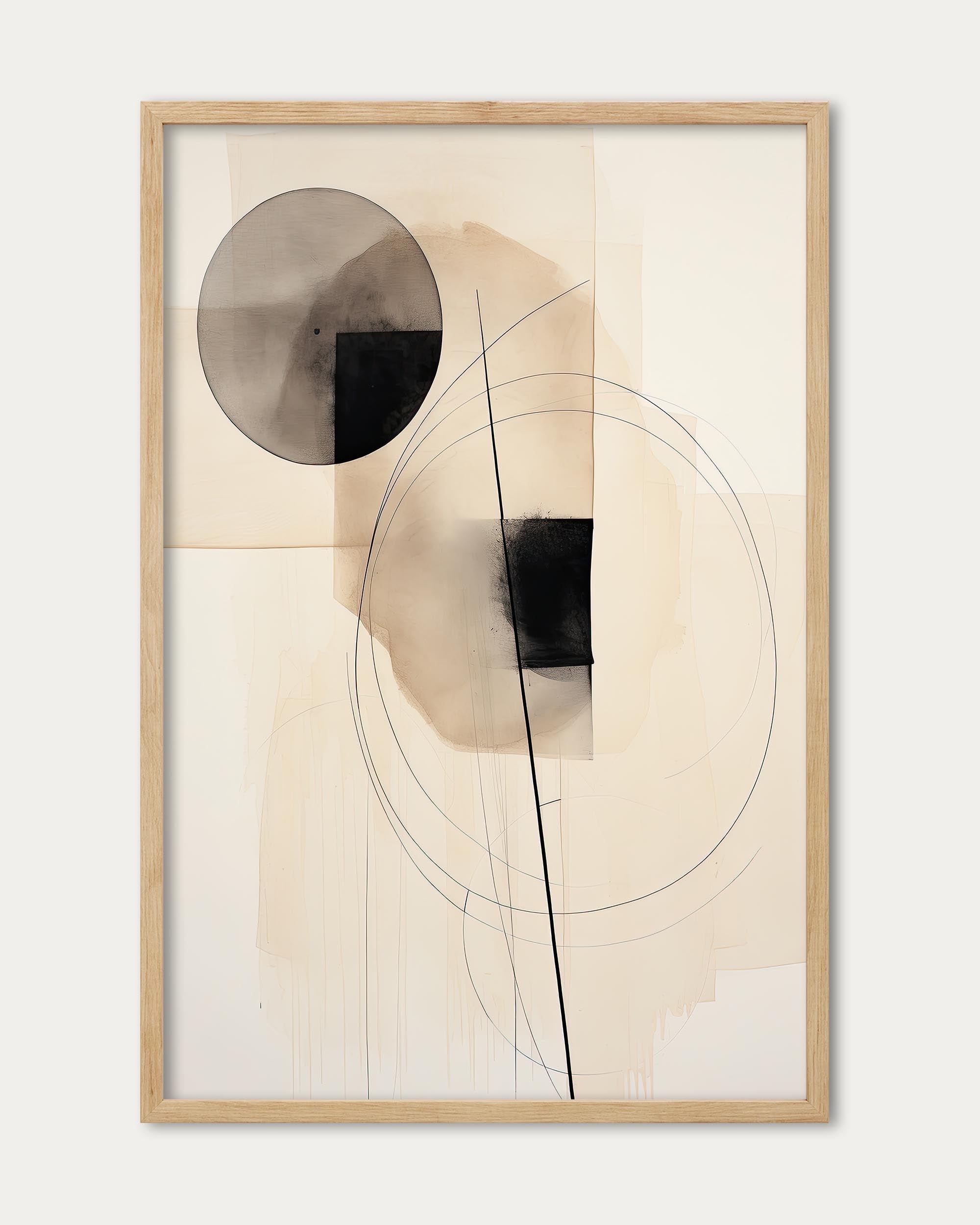 Shapes Of Time Art Print