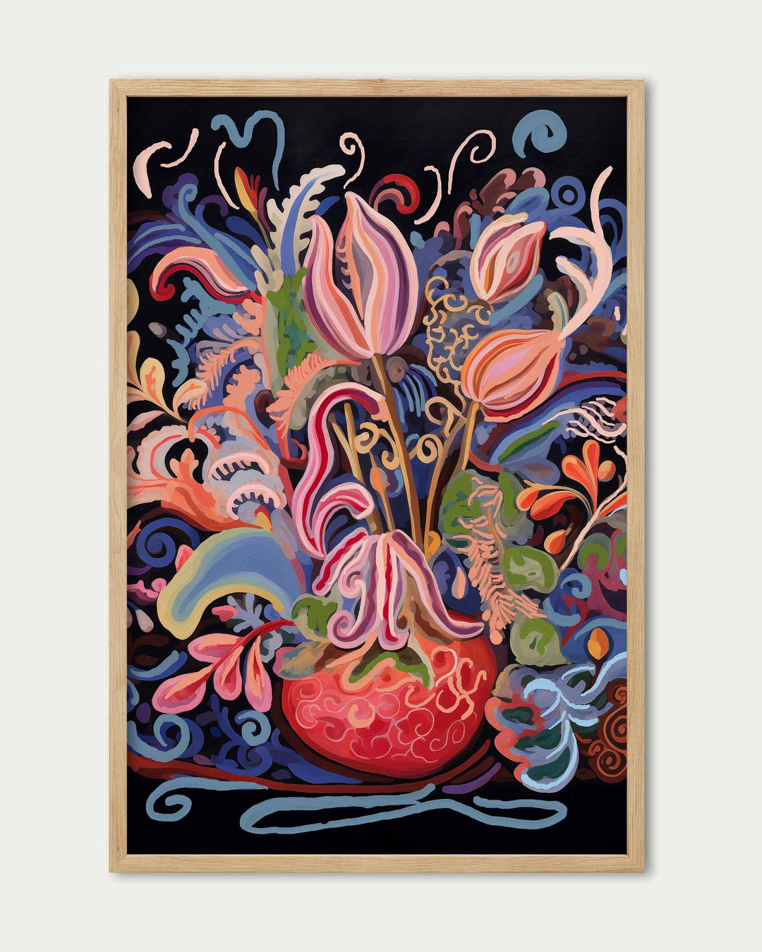 Wonder Flowers Art Print