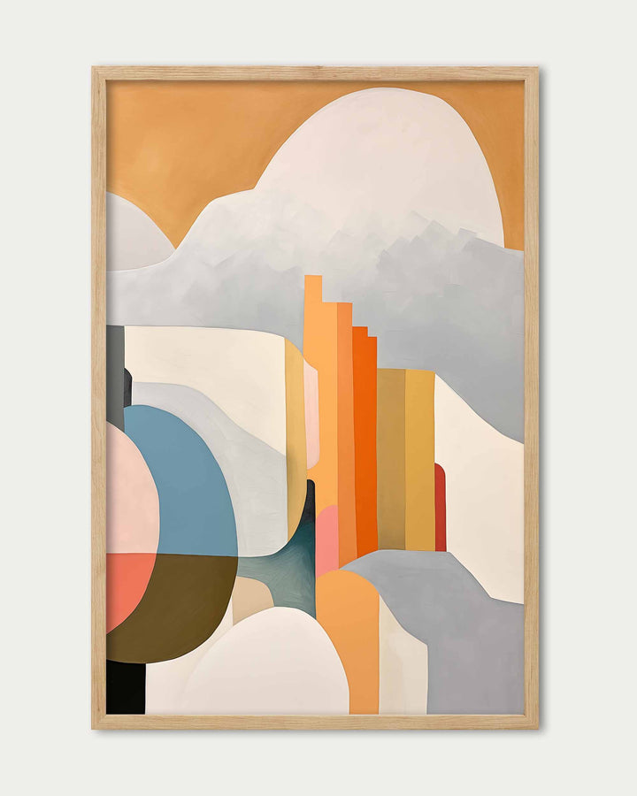 Urban City Art Print