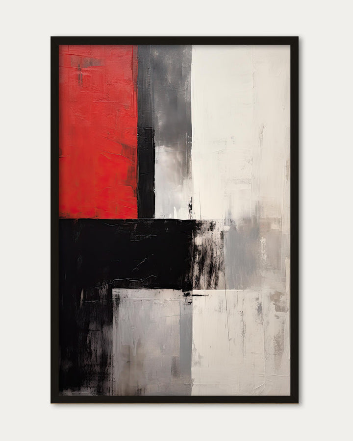 Mysterious Red Art Print