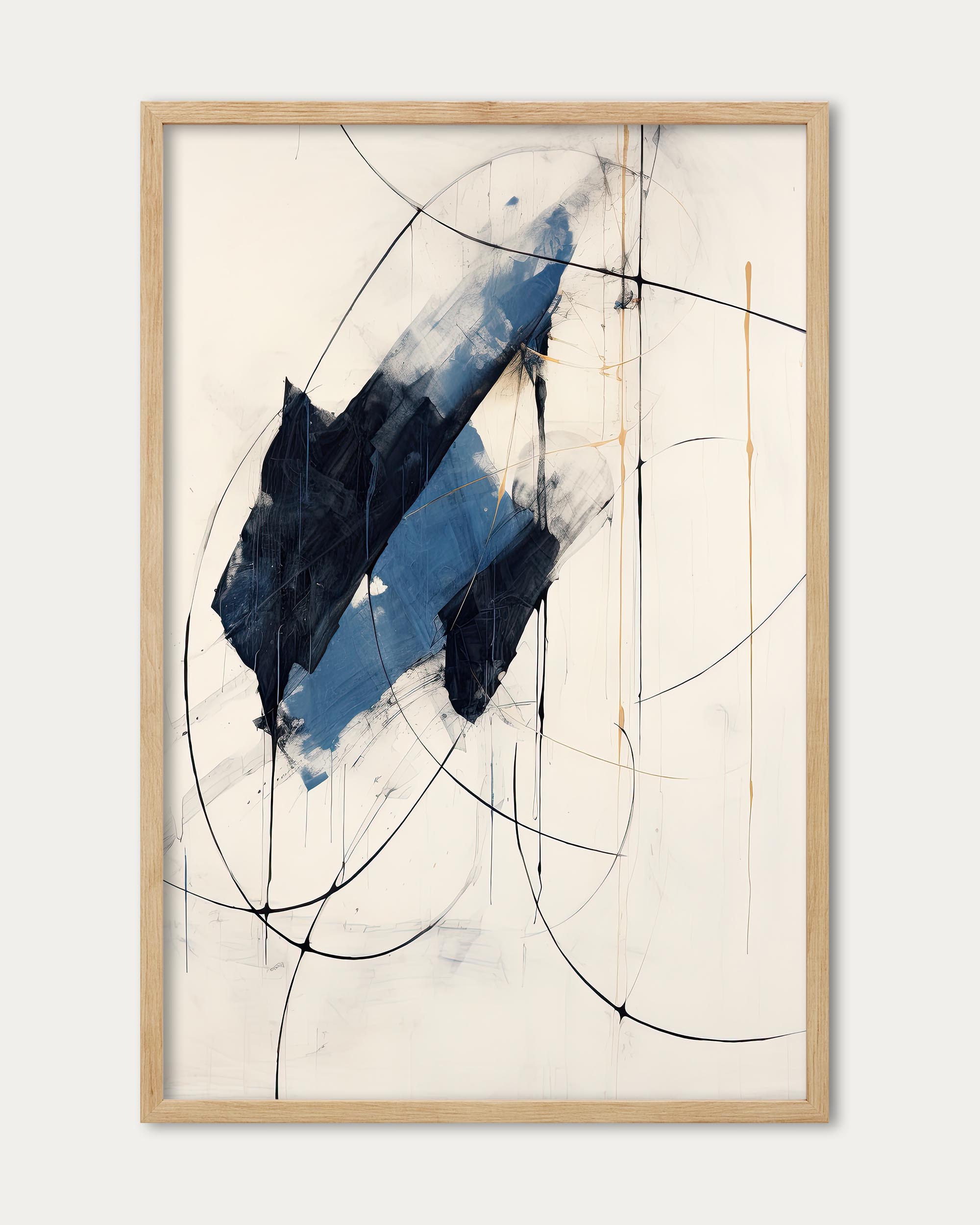 Figures At 3AM Art Print