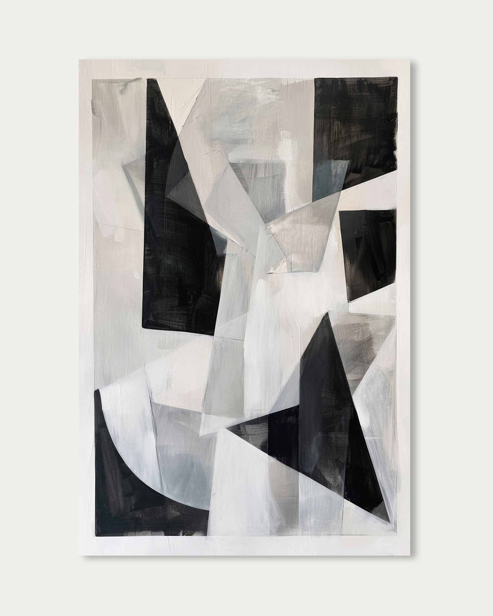 Mono Black And White Wall Art Print