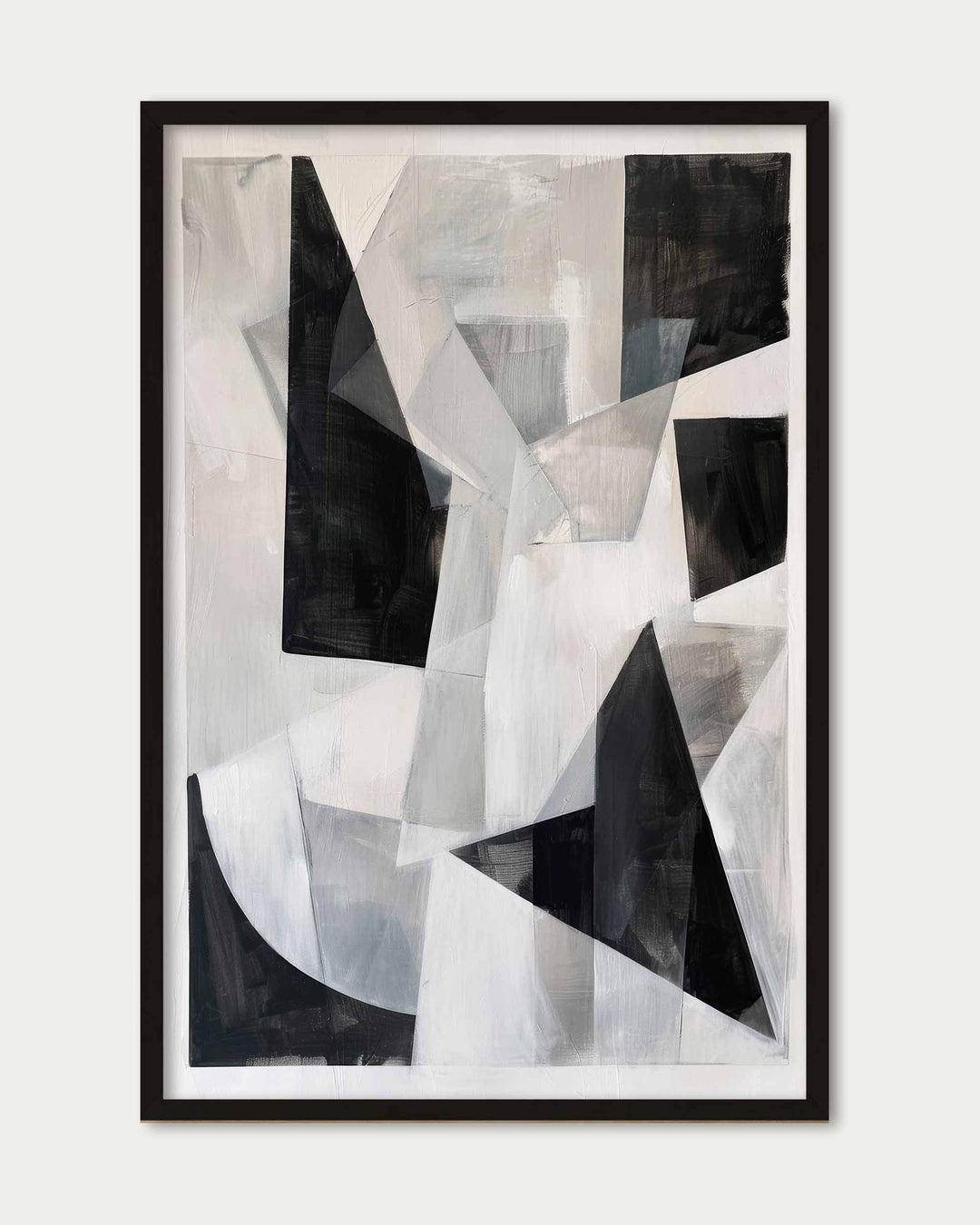 Mono Black And White Wall Art Print