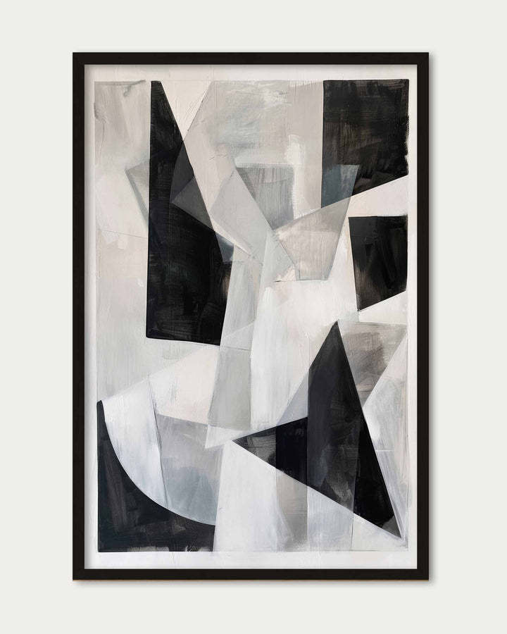 Mono Black And White Wall Art Print