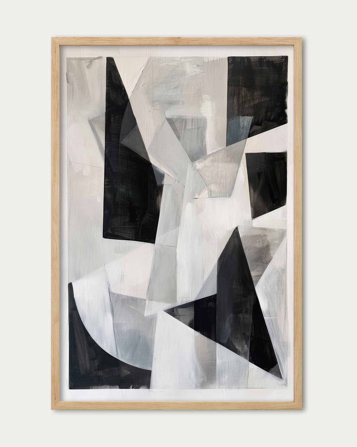 Mono Black And White Wall Art Print