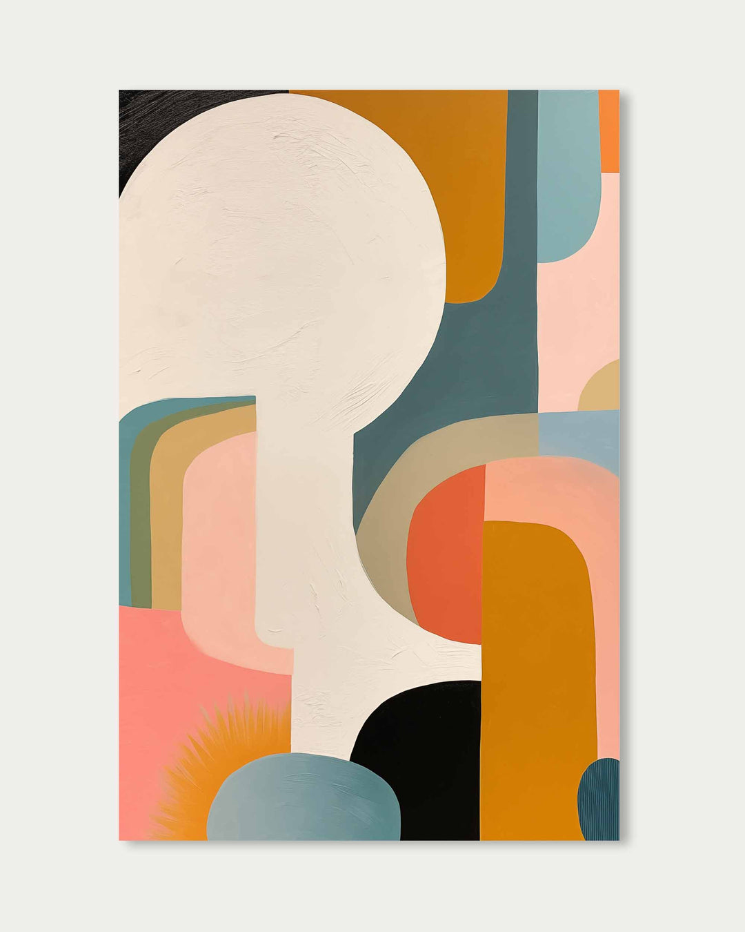 Urban City II Art Print