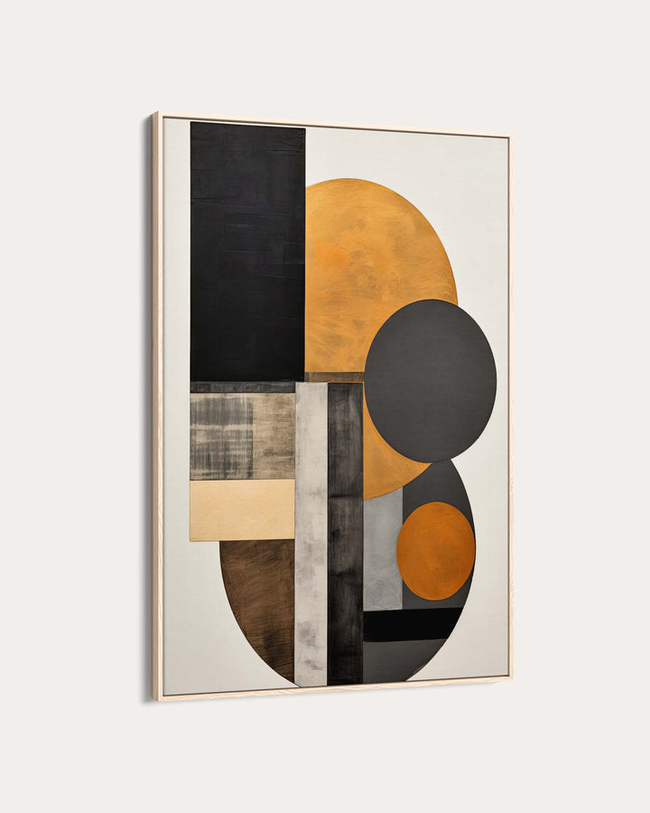 Retro Geometries III Art Print