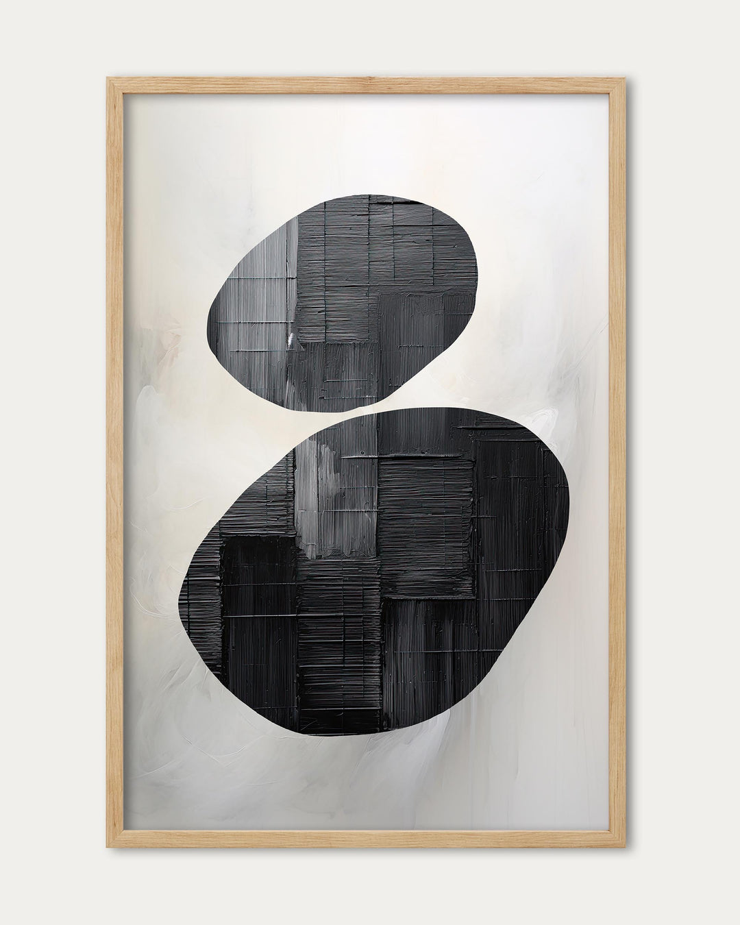 Gliding Through Abstract Art Print