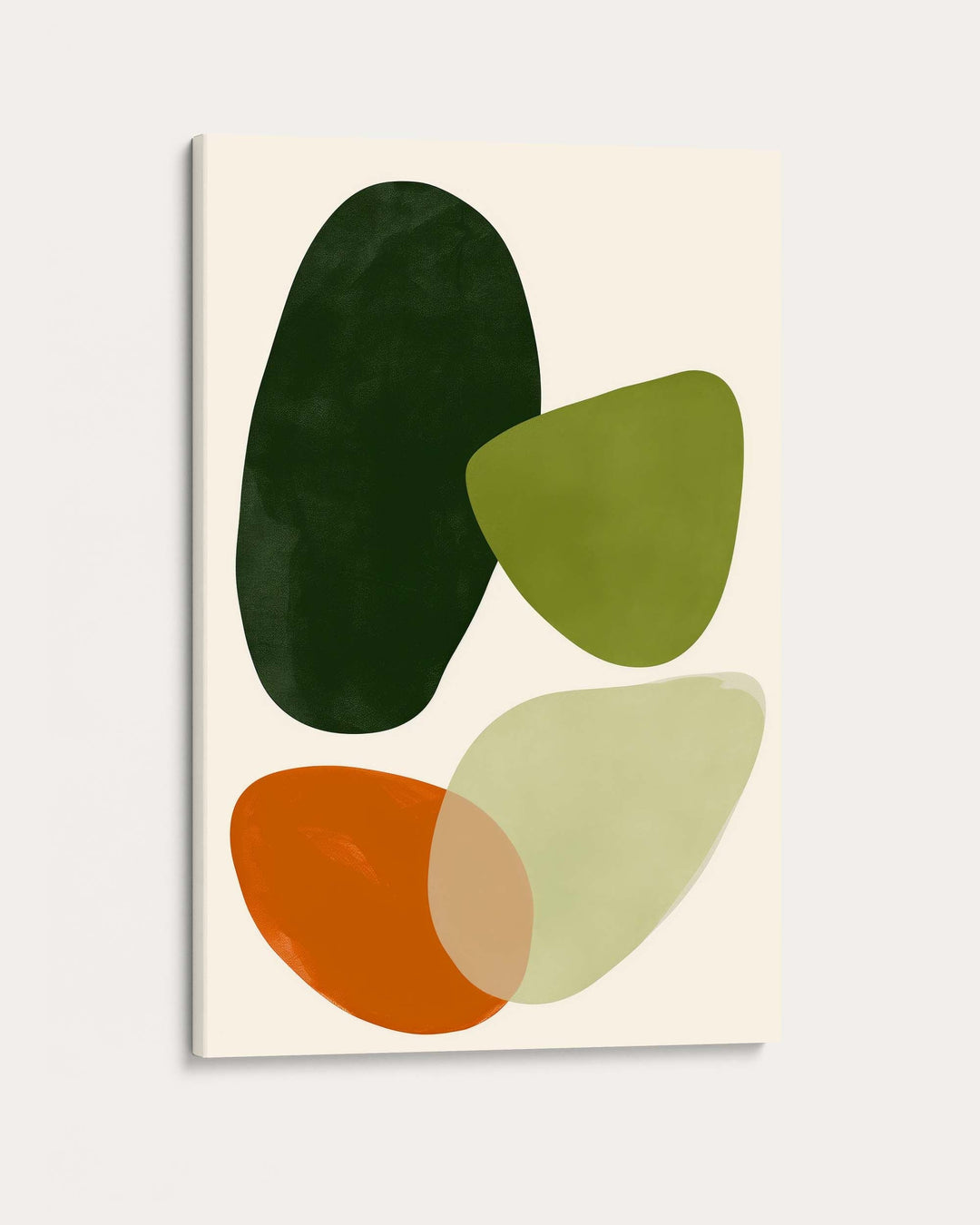 Organic Abstract Motif Wall Art