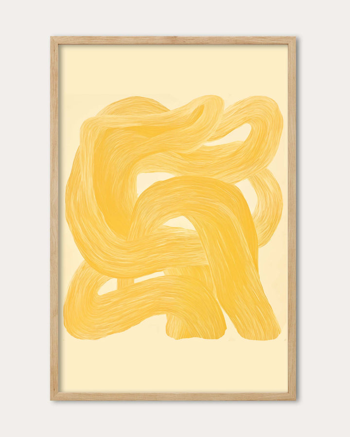 Golden Path II Art Print