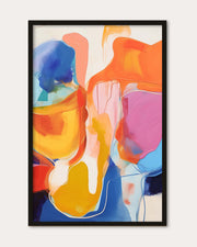 Abstract Valley Art Print