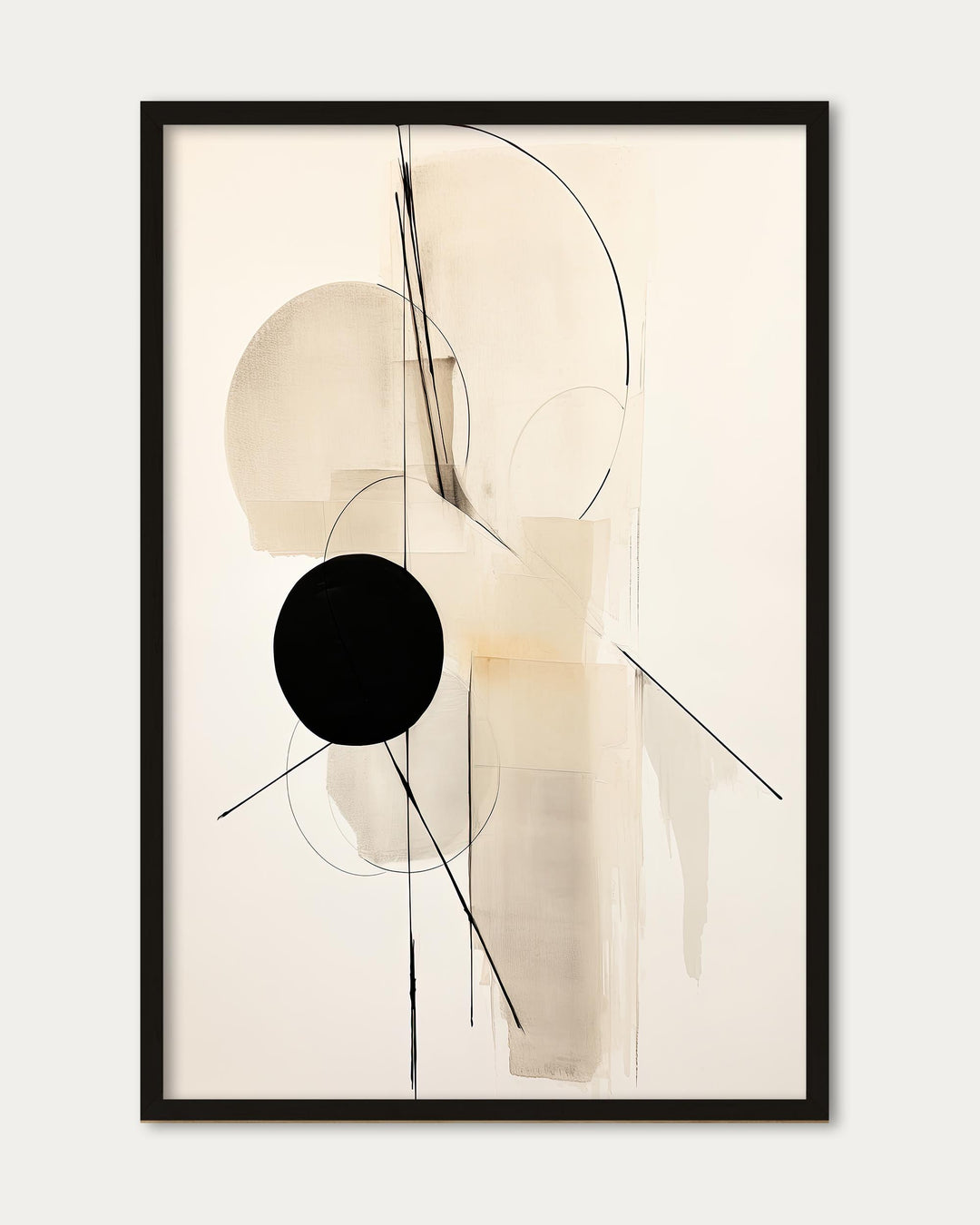 Shapes Of Time II Art Print