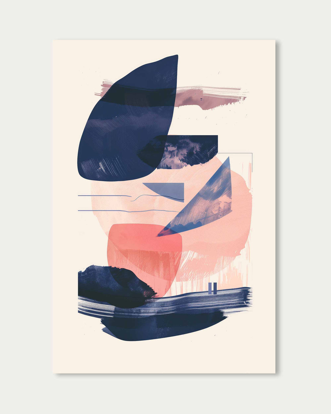 Abstract Sailing Wall Art