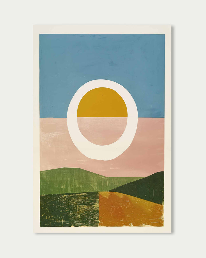 Rising Sun Wall Art Print