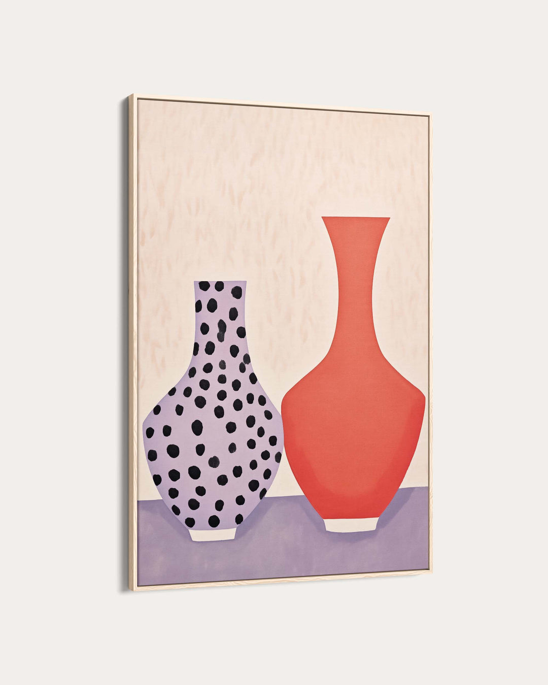 Two Vases Art Print