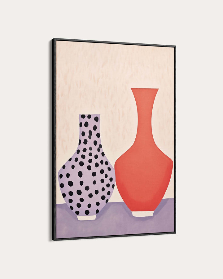Two Vases Art Print