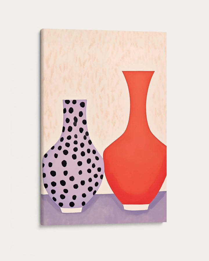 Two Vases Art Print