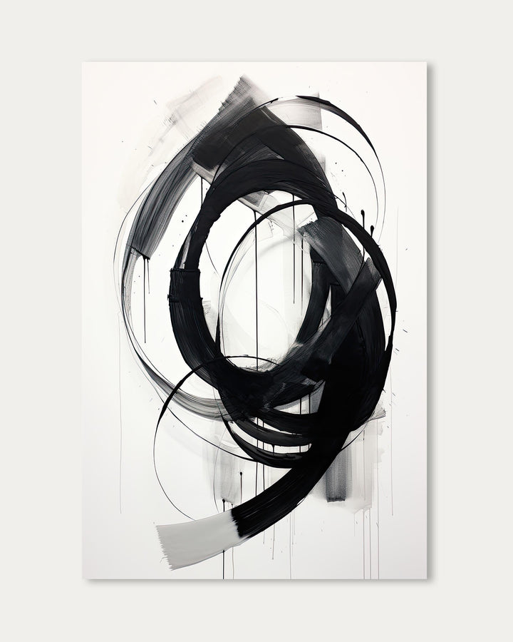 Marks Abstract Art Print