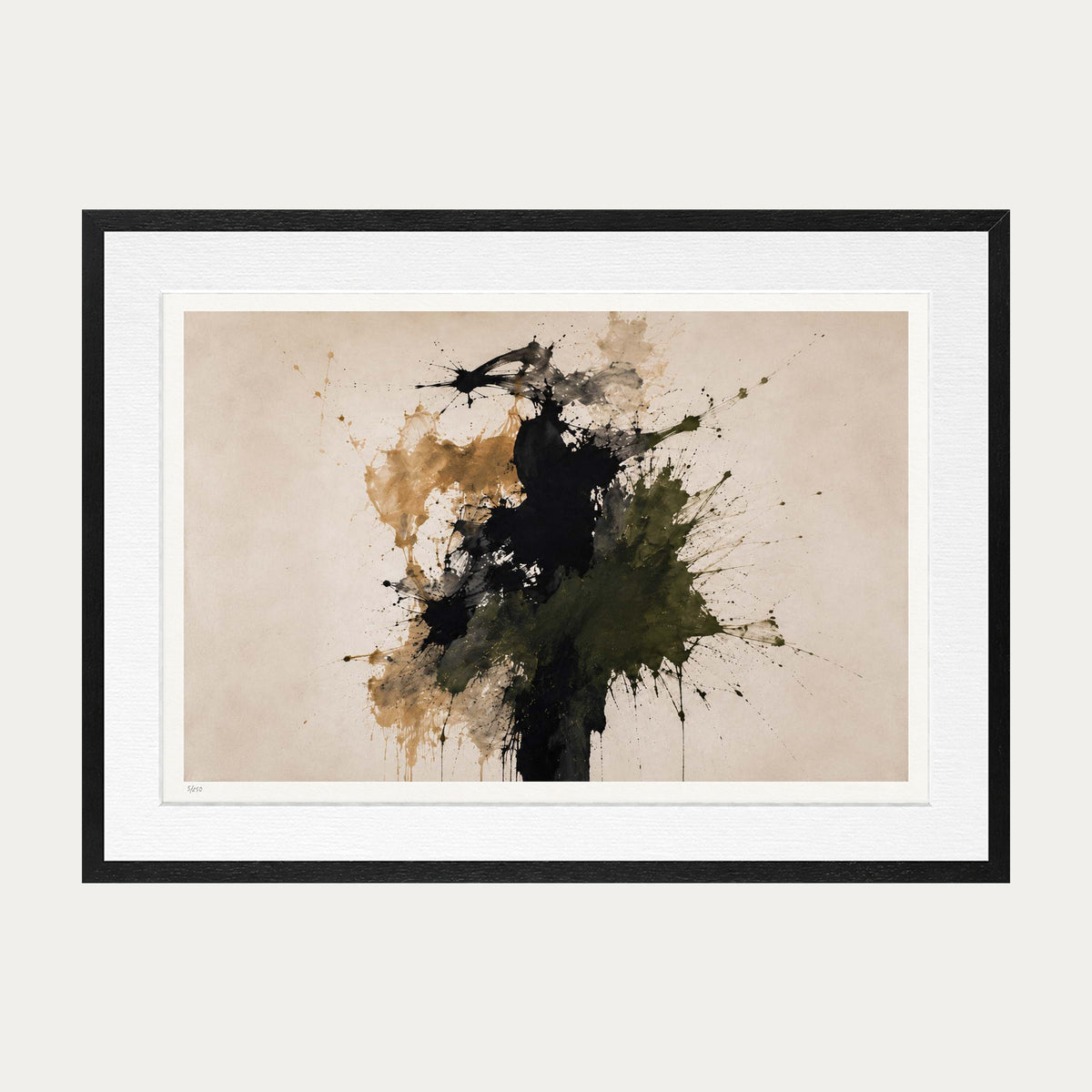 Abstraction 45 | Limited Edition Print — Black Frame
