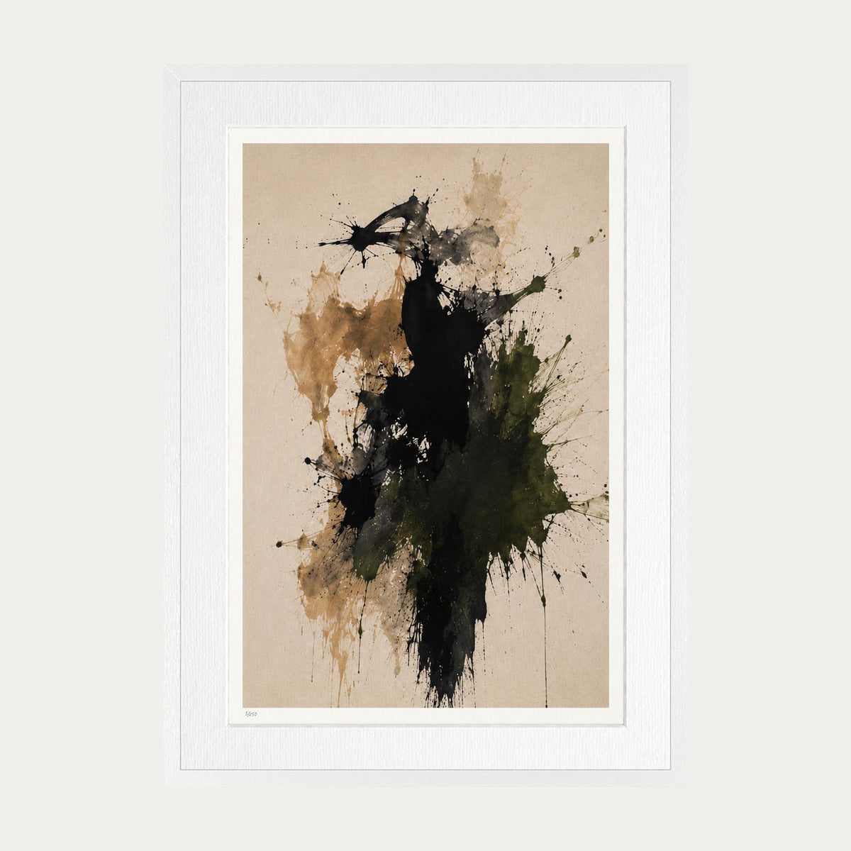 Abstraction 49 | Limited Edition Print — White Frame
