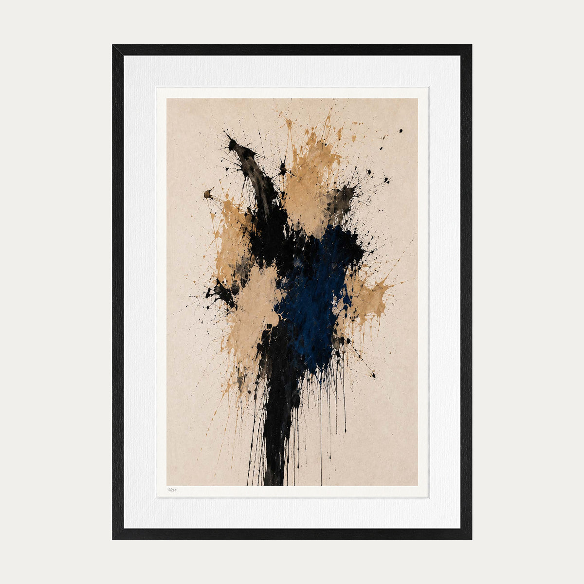 Abstraction 50 | Limited Edition Print — Black Frame