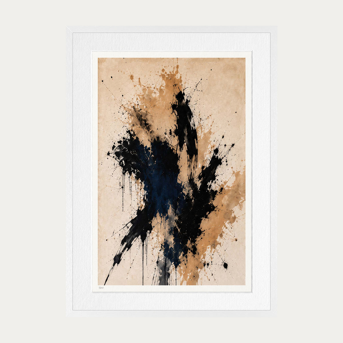 Abstraction 51 | Limited Edition Print — White Frame