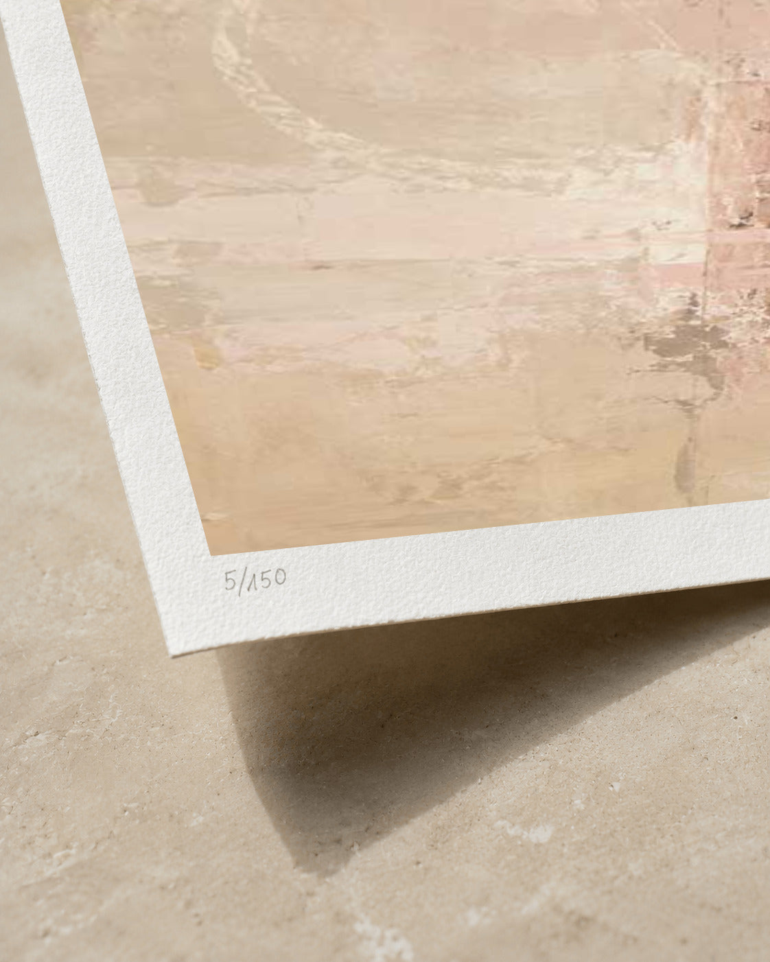 Against The Wall | Limited Edition Print — Close-up