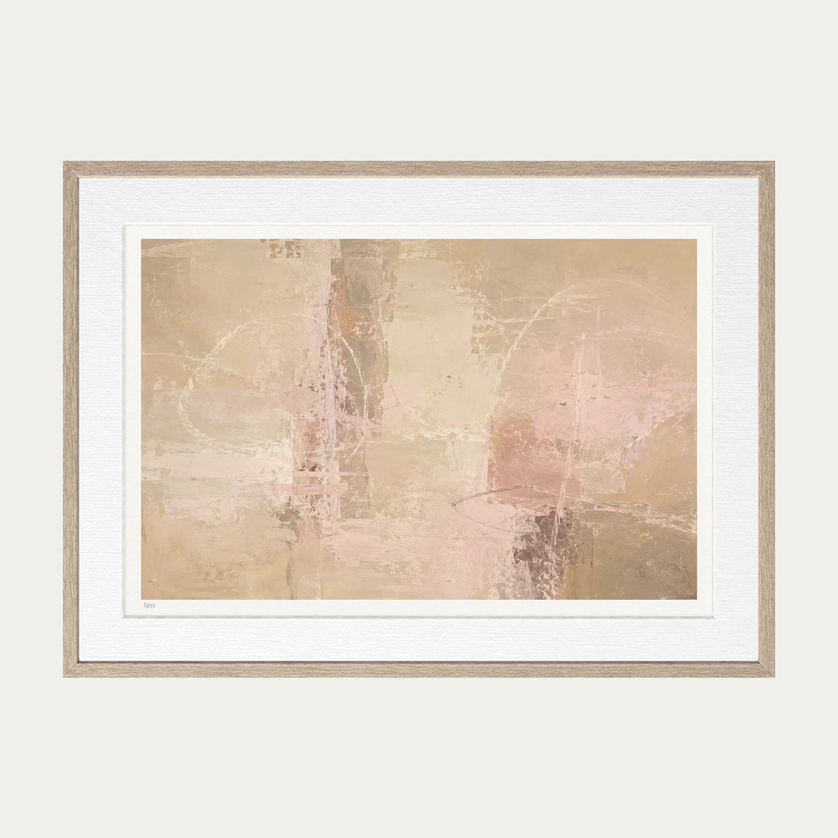Against The Wall | Limited Edition Print — Oak Frame