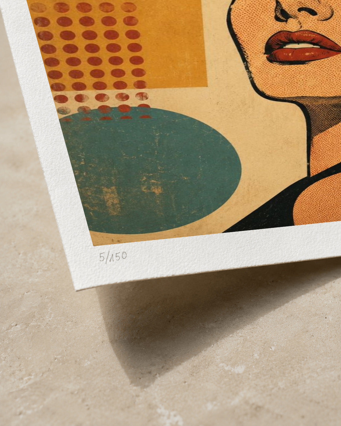 Are You Talking To Me | Limited Edition Print — Close-up
