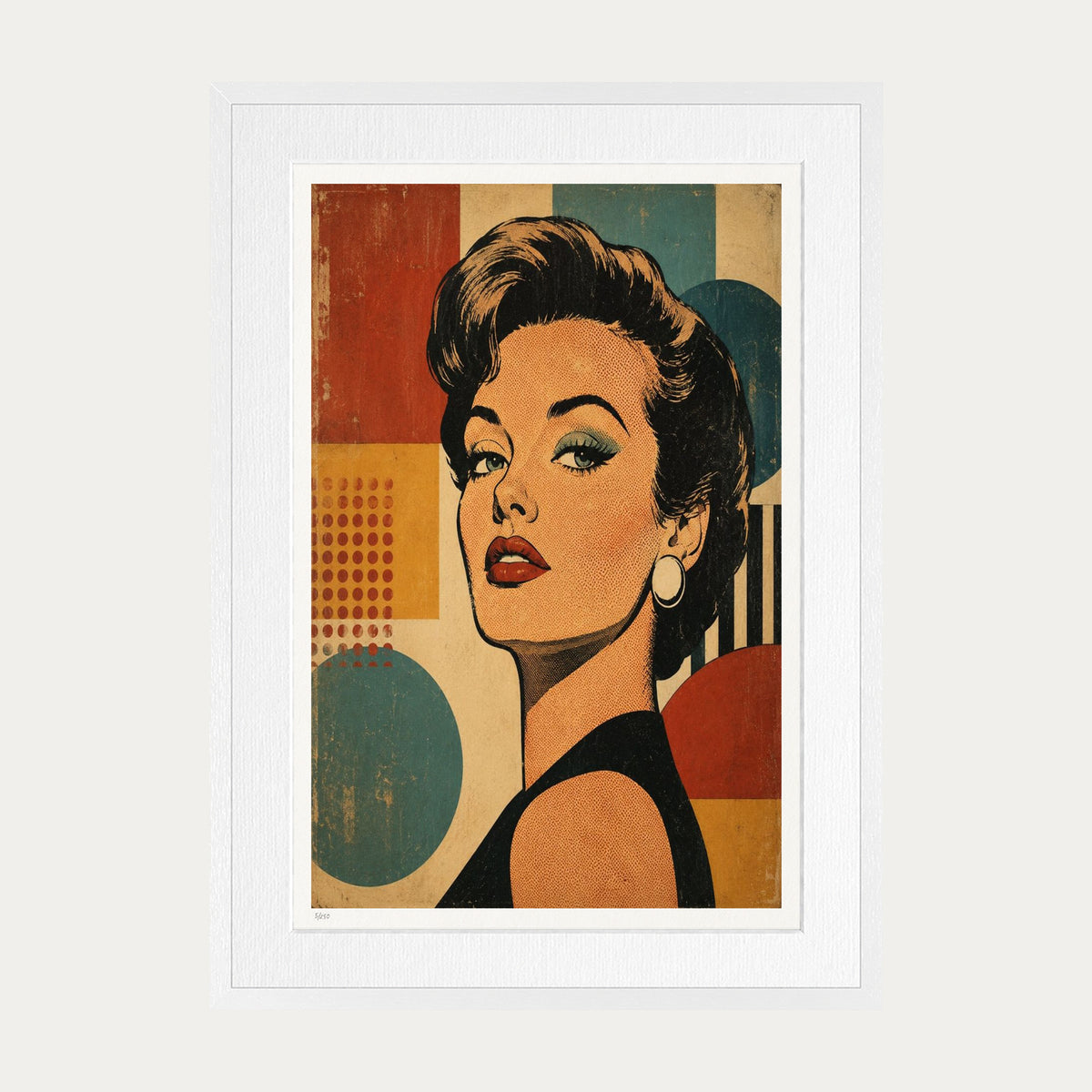 Are You Talking To Me | Limited Edition Print — White Frame