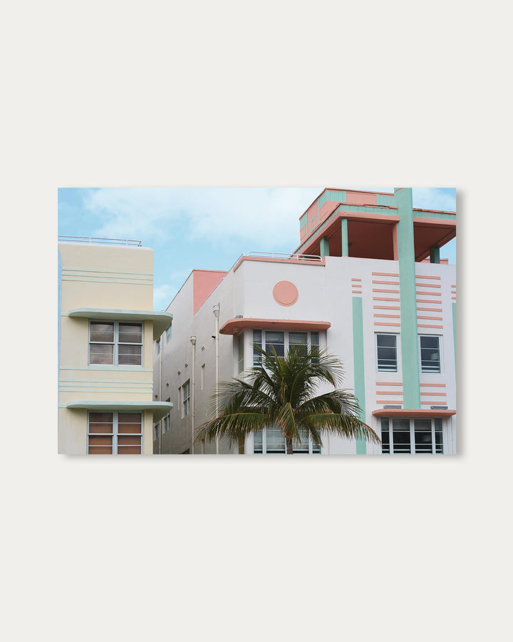 Art Deco Miami Poster