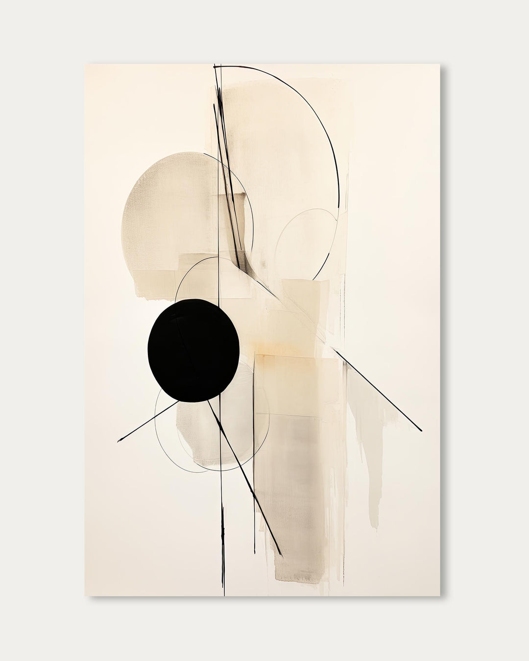 Shapes Of Time II Art Print