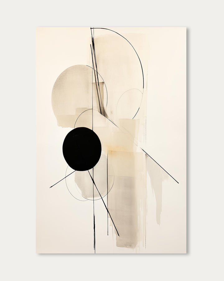 Shapes Of Time II Art Print