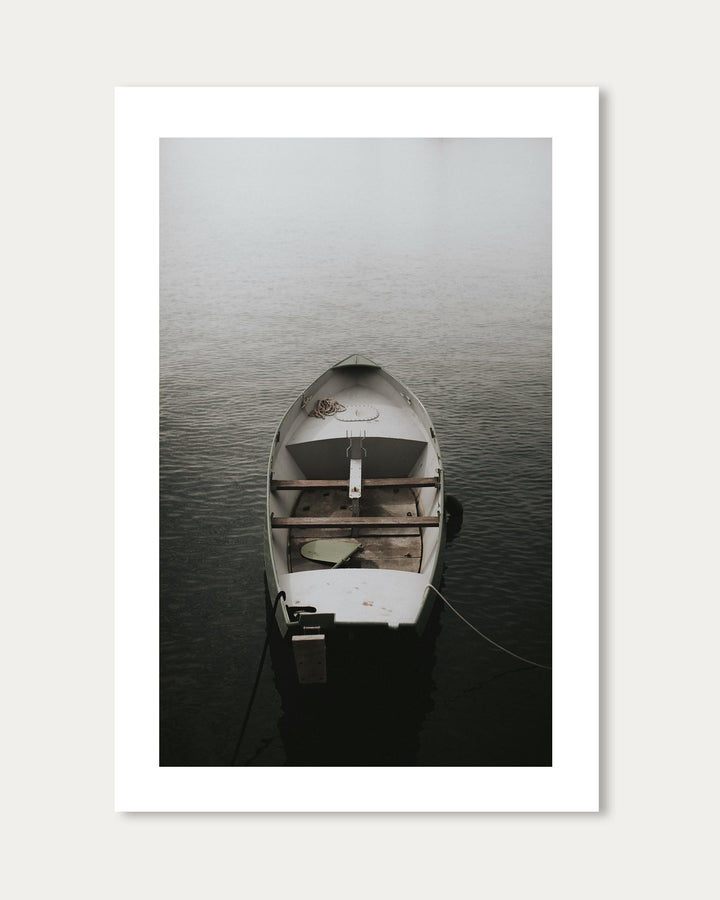 Drifting Boat Wall Art Print