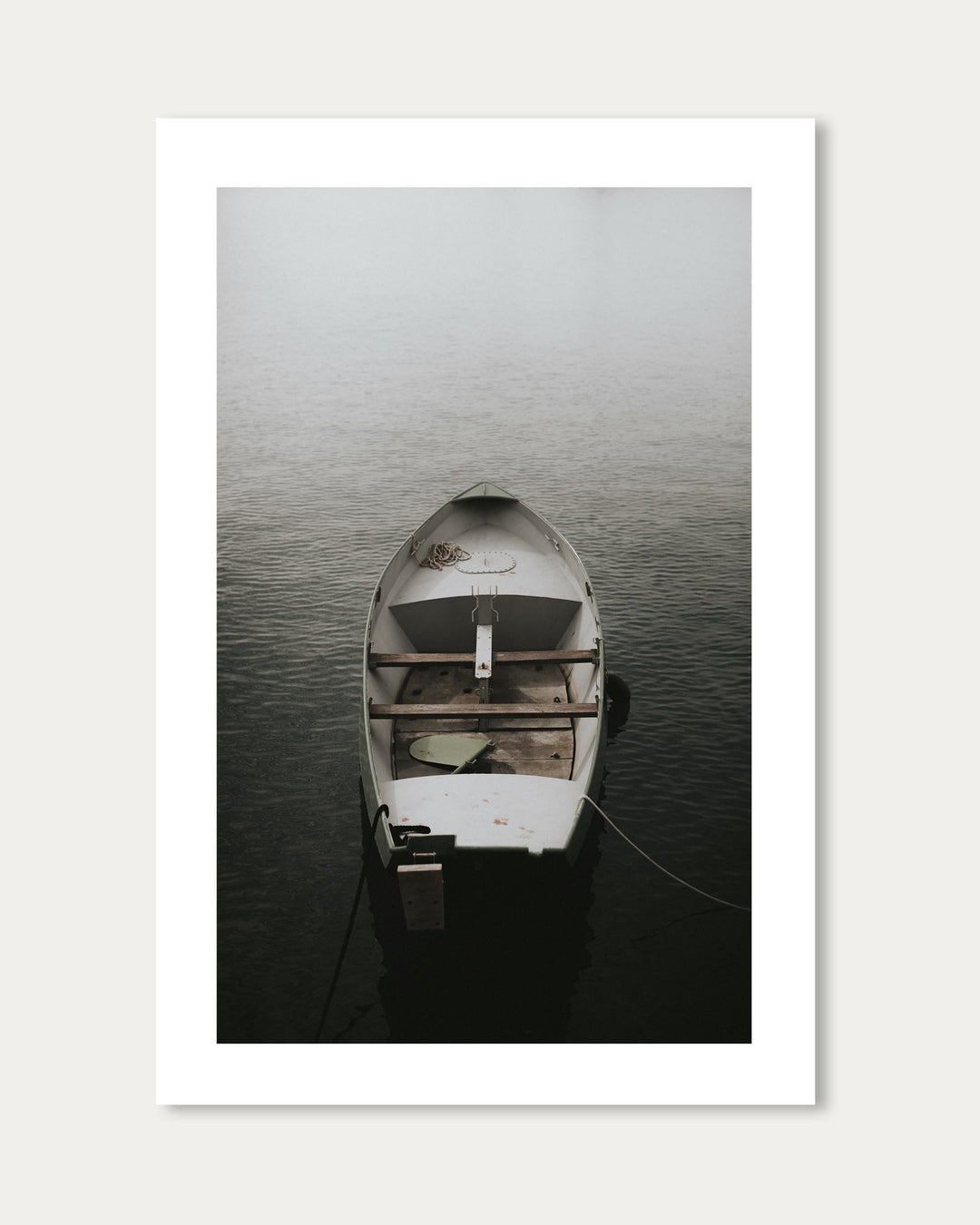 Drifting Boat Wall Art Print