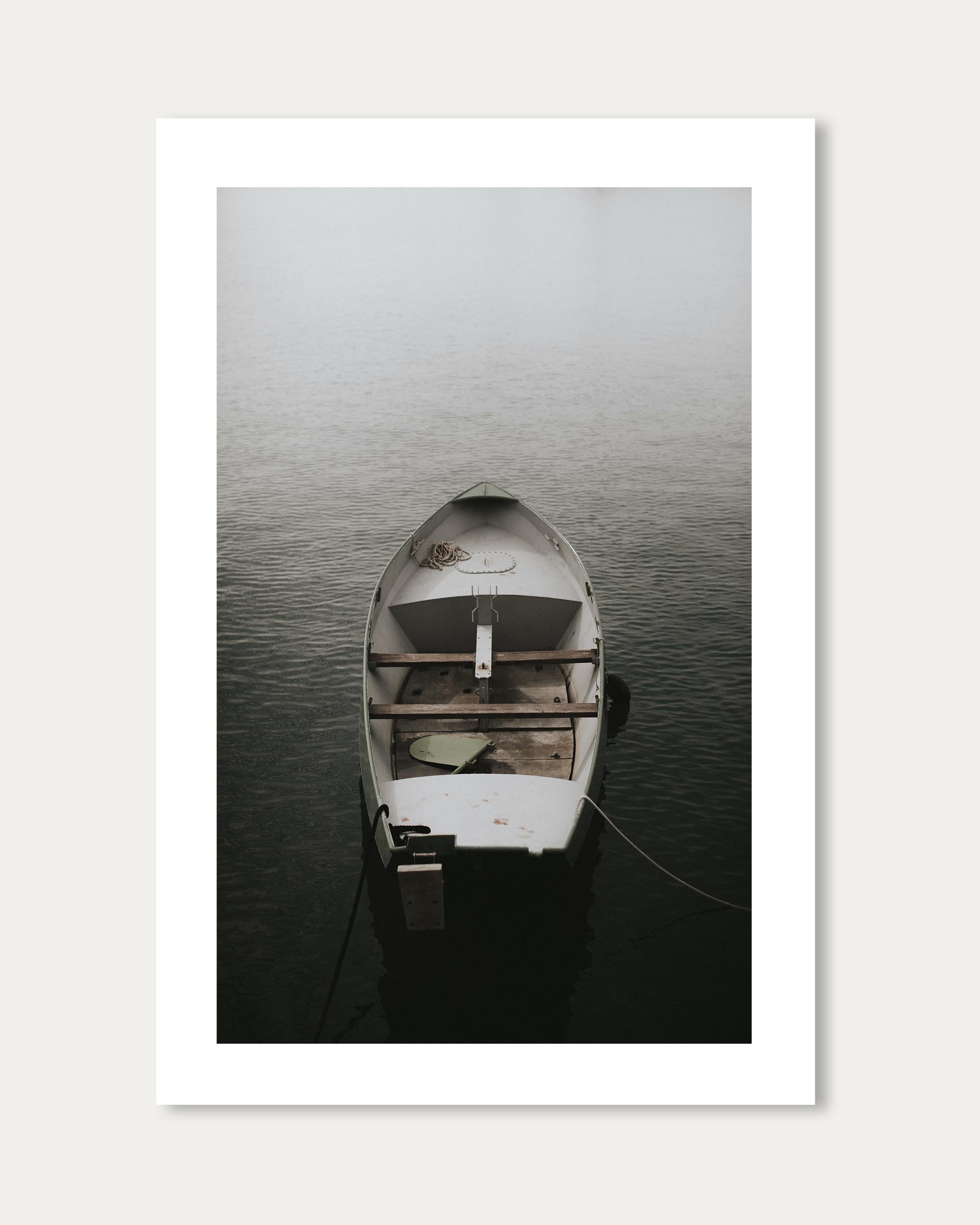 Drifting Boat Wall Art Print