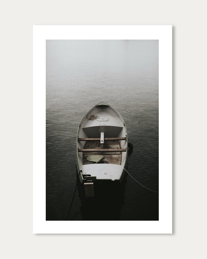 Drifting Boat Wall Art Print
