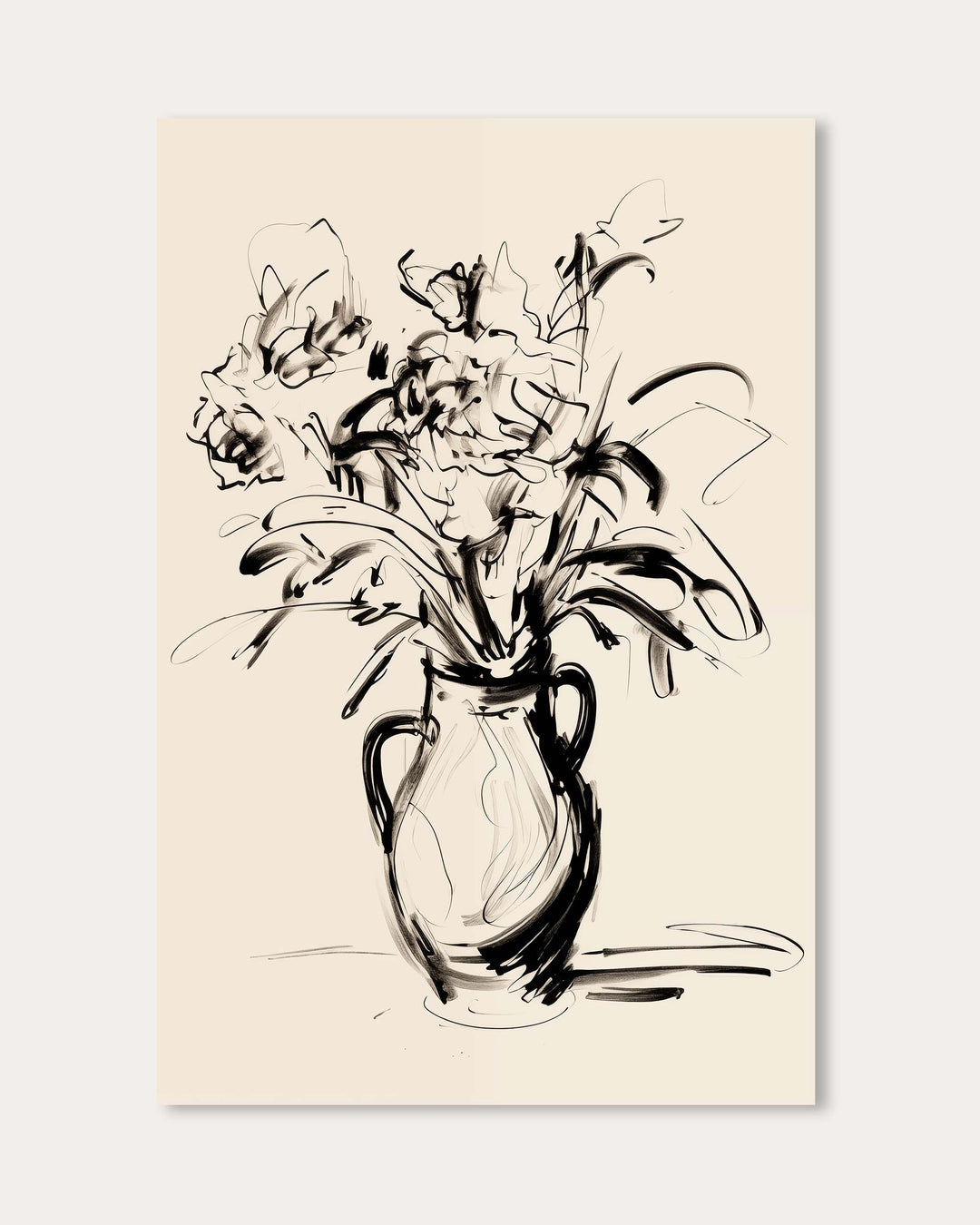 Flowers Study Art Print