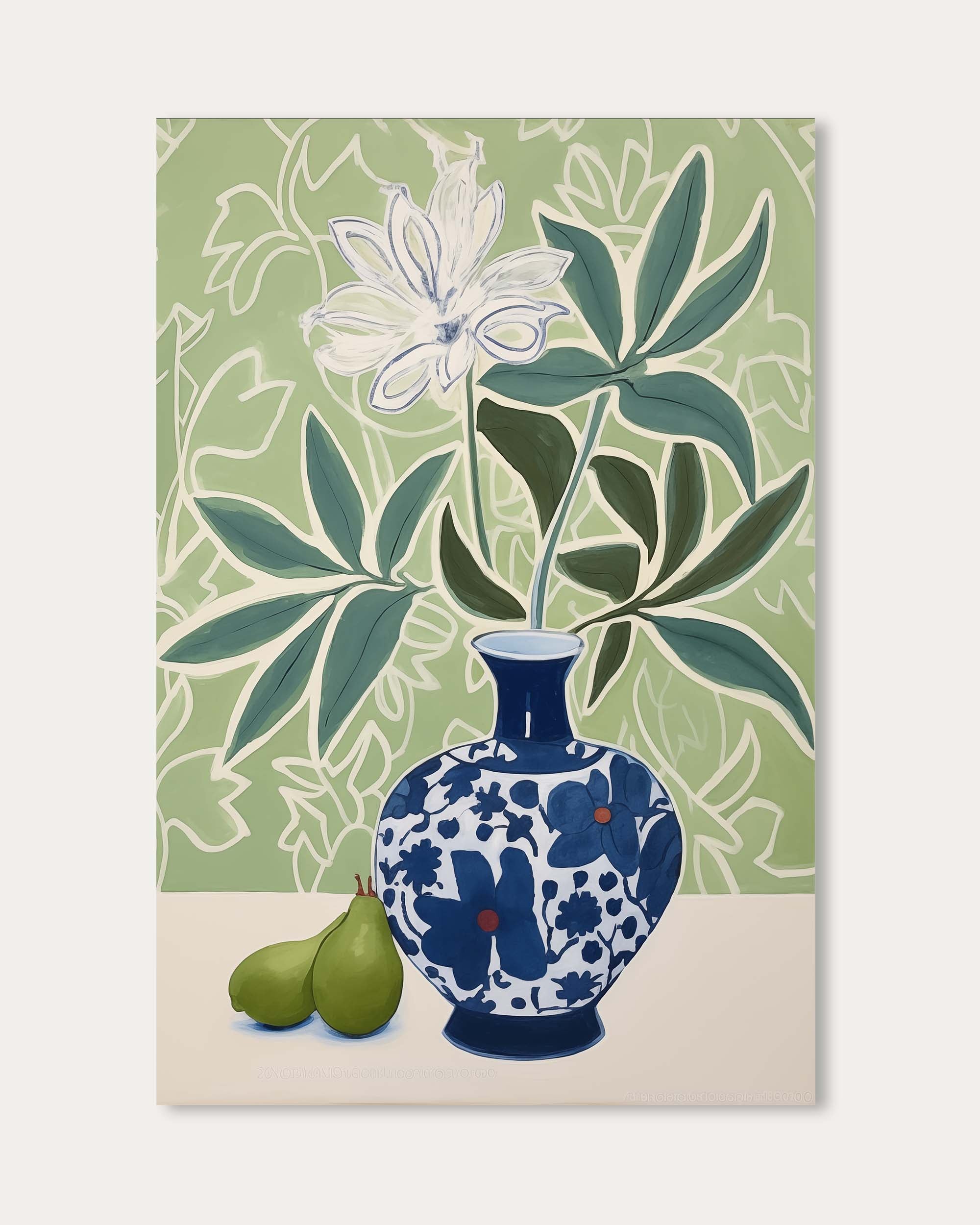 Flower Vase II Art Print