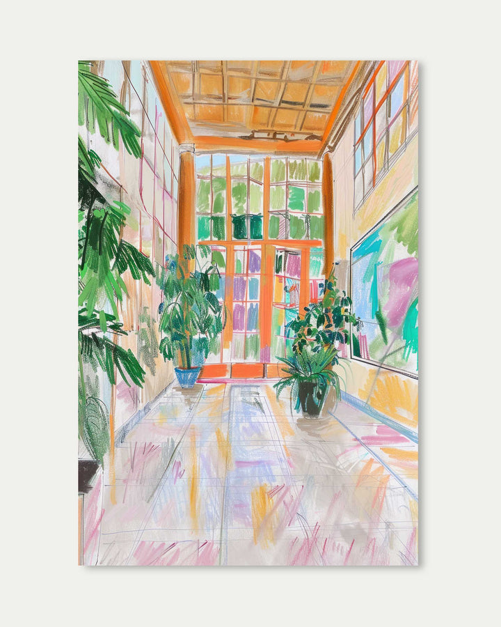 Garden Room Study Wall Art