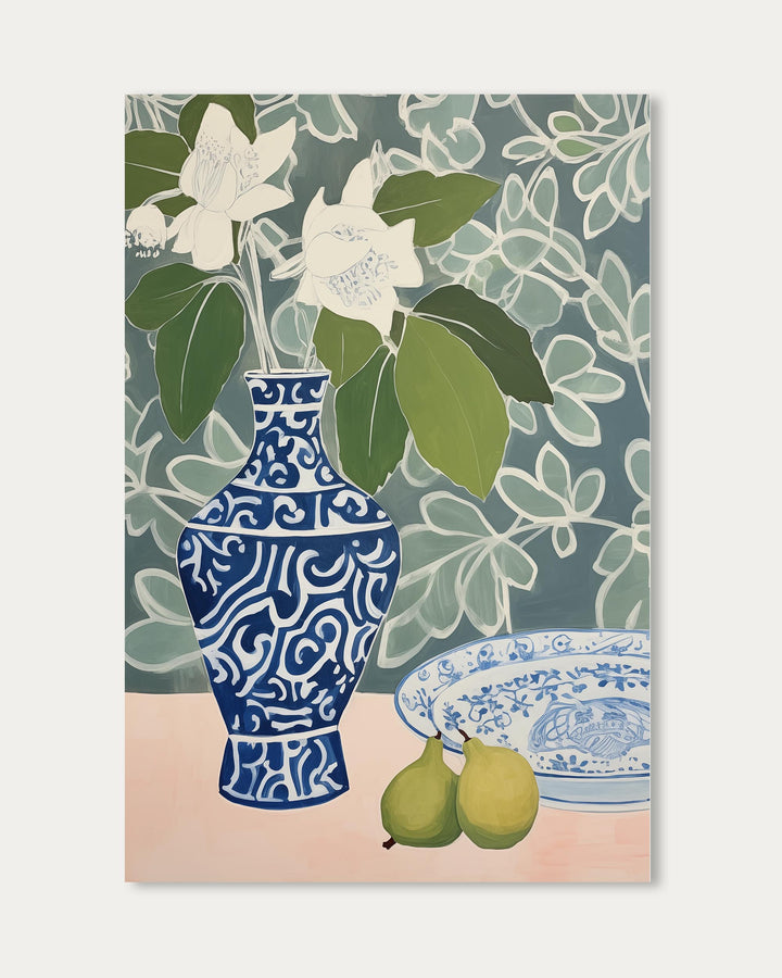 Flower Vase III Art Print