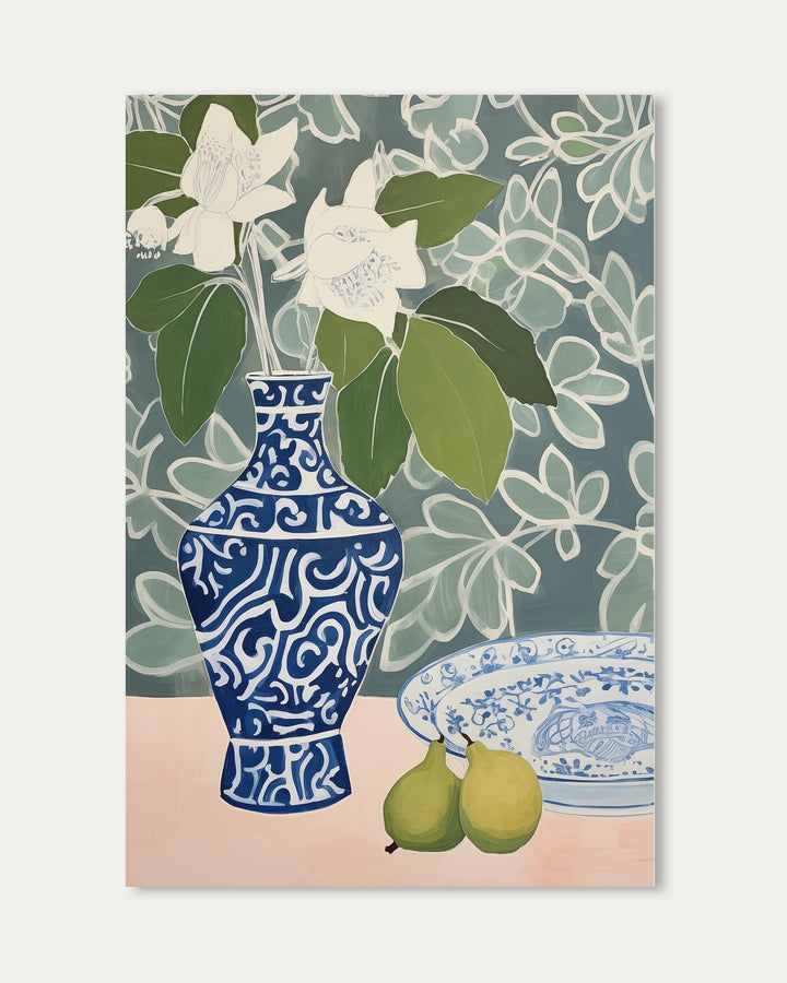 Flower Vase III Art Print