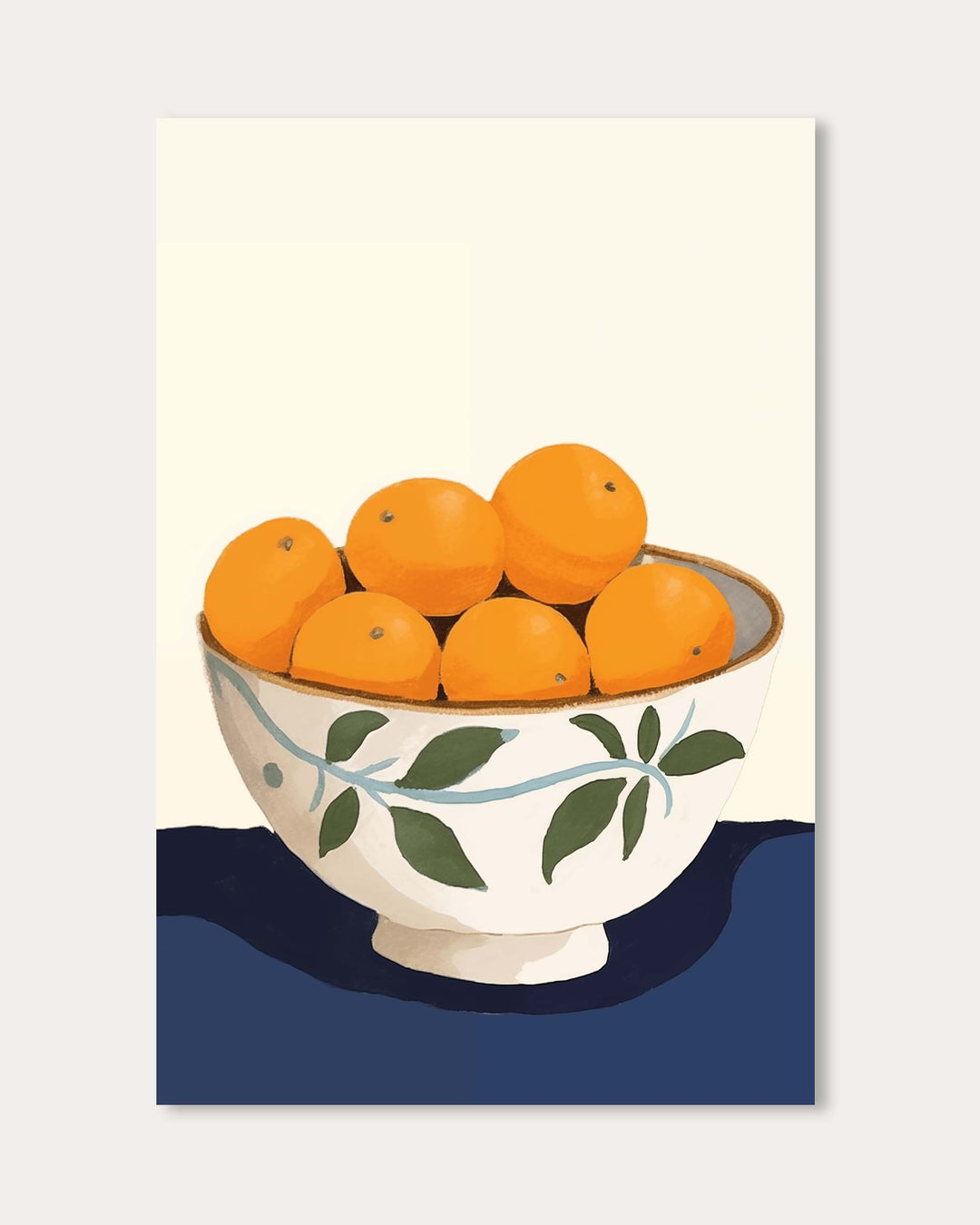 Orange Bowl II Art Print